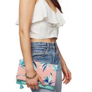 Rachel Pally Bird of paradise reversible clutch Women's One Size Fits All Clutch